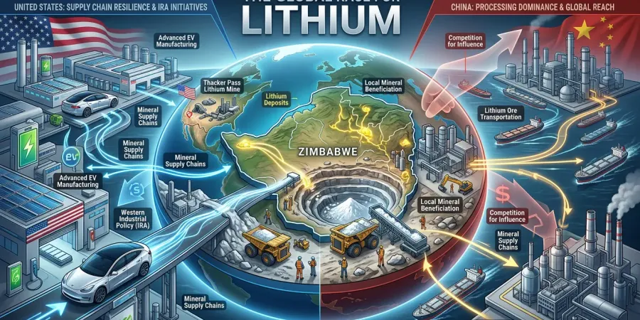 Zimbabwe's Lithium Geopolitics and EV Supply Chains